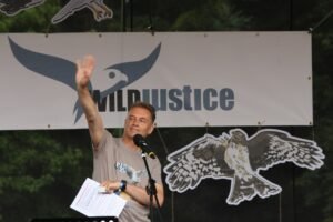 Chris Packham at Hen Harrier Fest